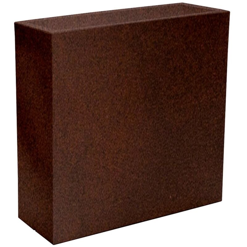 Junco Jardinière d'intérieur et d'extérieur rectangulaire et haute pour plantes et fleurs Très résistante au passage du temps. Fabriqué en