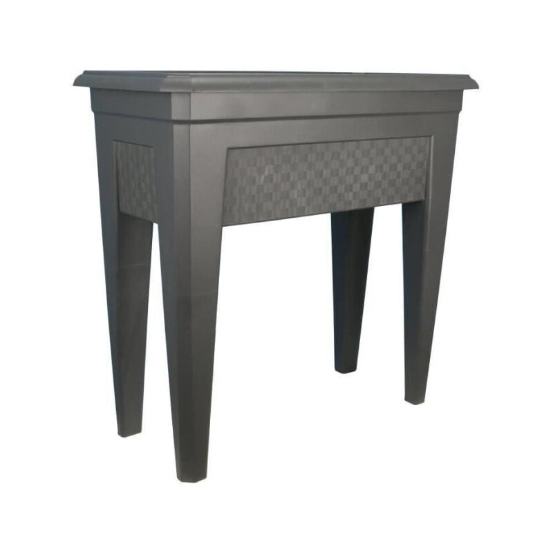 Bac a fleurs IZIGARDEN - 60 cm - Gris