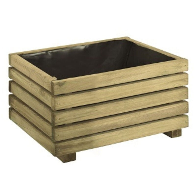 Bac à fleurs rectangulaire küb - petit volume