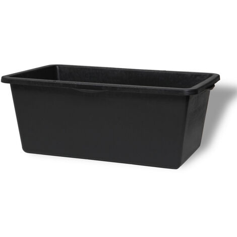 Bac à gâcher 90 l noir