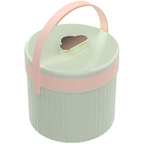 Bac à glaçons avec couvercle et seau de rangement, poignée, démoulage facile, moule à mini-glaçons en silicone alimentaire souple blanc
