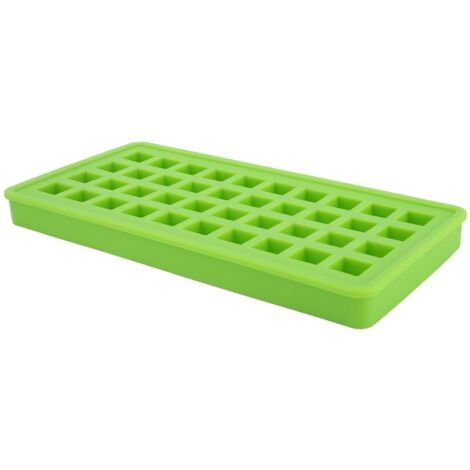 Bac à glaçons en silicone 40 cases, moule à glaçons carrés, accessoire de cuisine DIY
