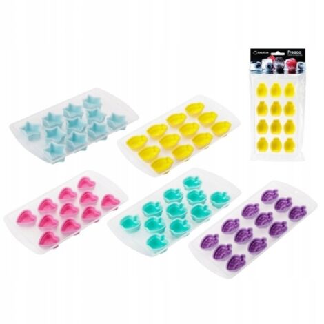 Bac à glaçons réutilisable en silicone