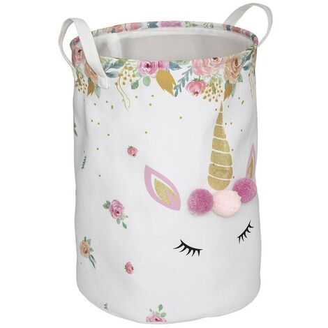 Bac à jouets licorne