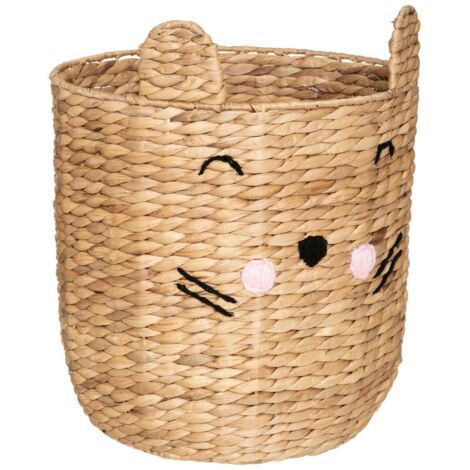 Bac à jouets Oreilles Panier de rangement H 42 cm - Atmosphera