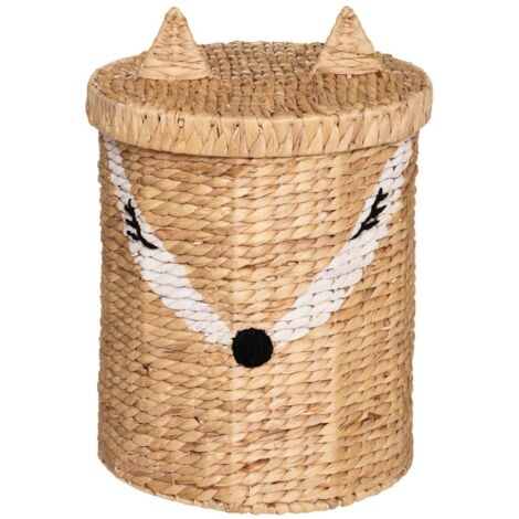 Bac à Jouets Renard Coffre de rangement H 50 cm - Atmosphera
