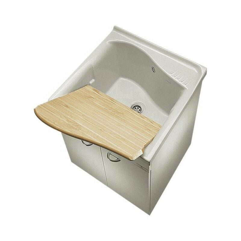 Bac à laver Lago 61x60 blanc Porcher