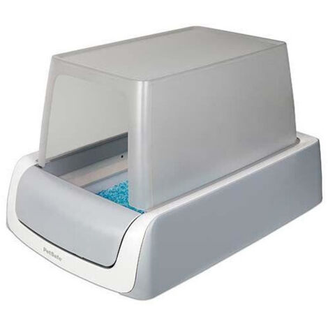 Bac à litière autonettoyant ScoopFree 1.5 – Dimensions 71,12 x 29,69 x 51,75 cm – Plastique durable – Contrôle des odeurs efficace – Petsafe