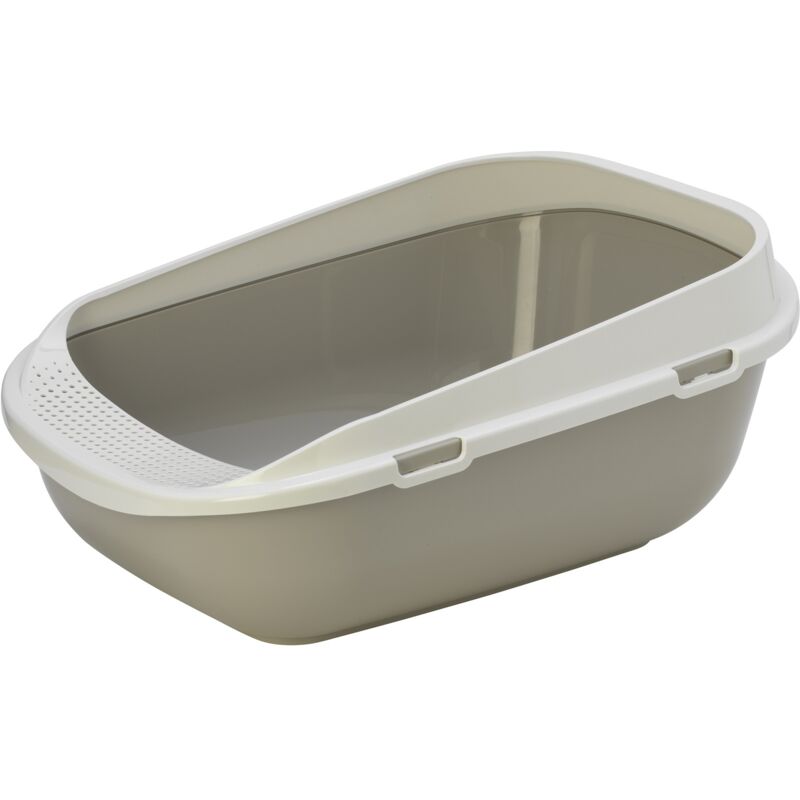 Bac à litière Garfy Vert XL 48 x 65 x 29,5 cm Spécial grands chats gris