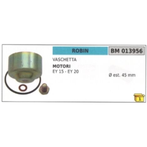 Bac à moteur pour tondeuse ROBIN EY 15 - EY 20 Ø extérieur 45 mm code 013956