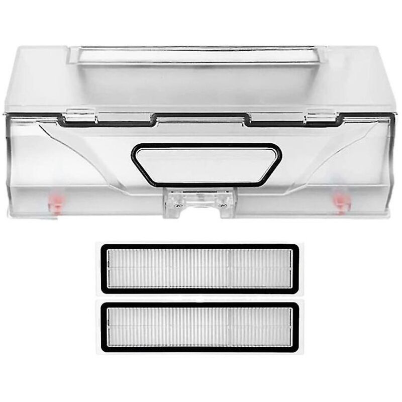 Bac à poussière avec filtre Hepa pour aspirateur robot D9 Bac à poussière avec filtre Hepa