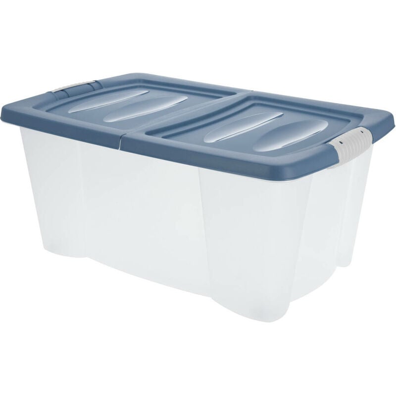 Storage Solutions - Bac à roulettes, verrouillable, 45 l