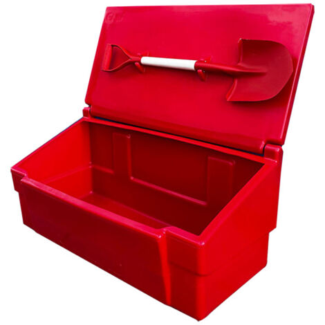 Bac à sable incendie/ à sel de déneigement 100l + pelle