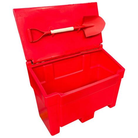 Bac à sable incendie/ à sel de déneigement 200l + pelle
