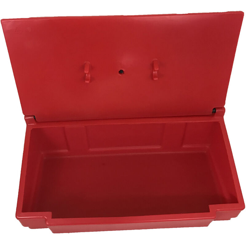 Plast'up Rotomoulage - bac a sable sel multi usages 50 L-Rouge-50cm - Rouge
