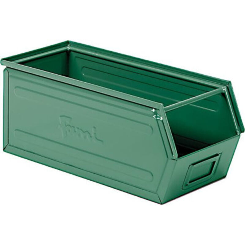 Bac acier GR.3P4 vert RAL6011 mm B-200 T-500 H-200