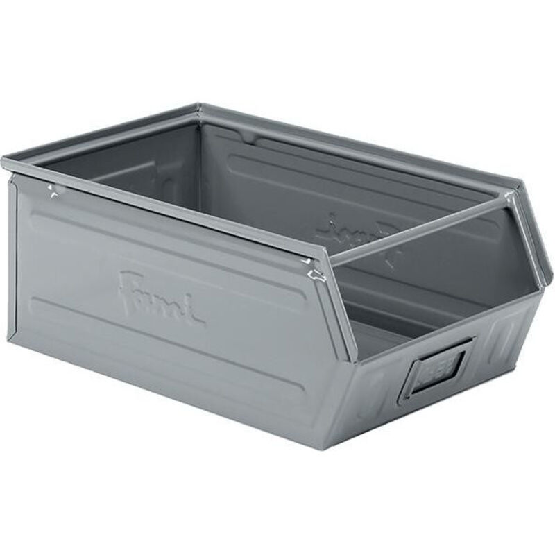 Bac acier GR.4 gris RAL7000 mm B-300 T-500 H-200