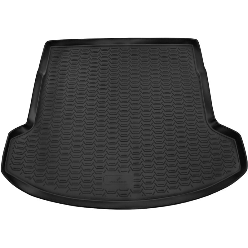 Bac de Coffre xtr pour Nissan Qashqai 12/2006-04/2014, 3. rangée pliée (tapis long)