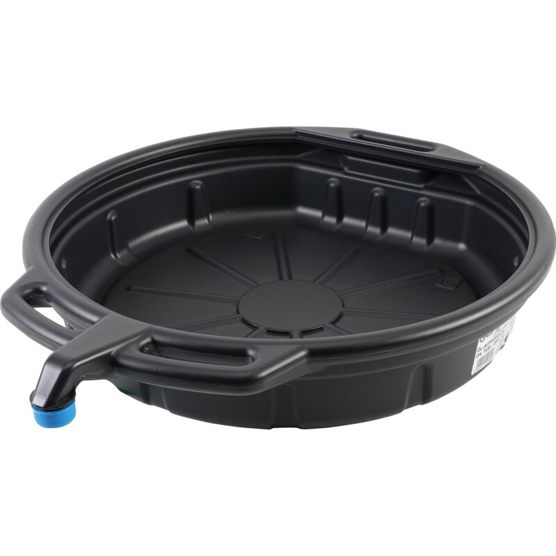 Bgs Technic - Bac de collecte d'huile avec bec verseur 15 l