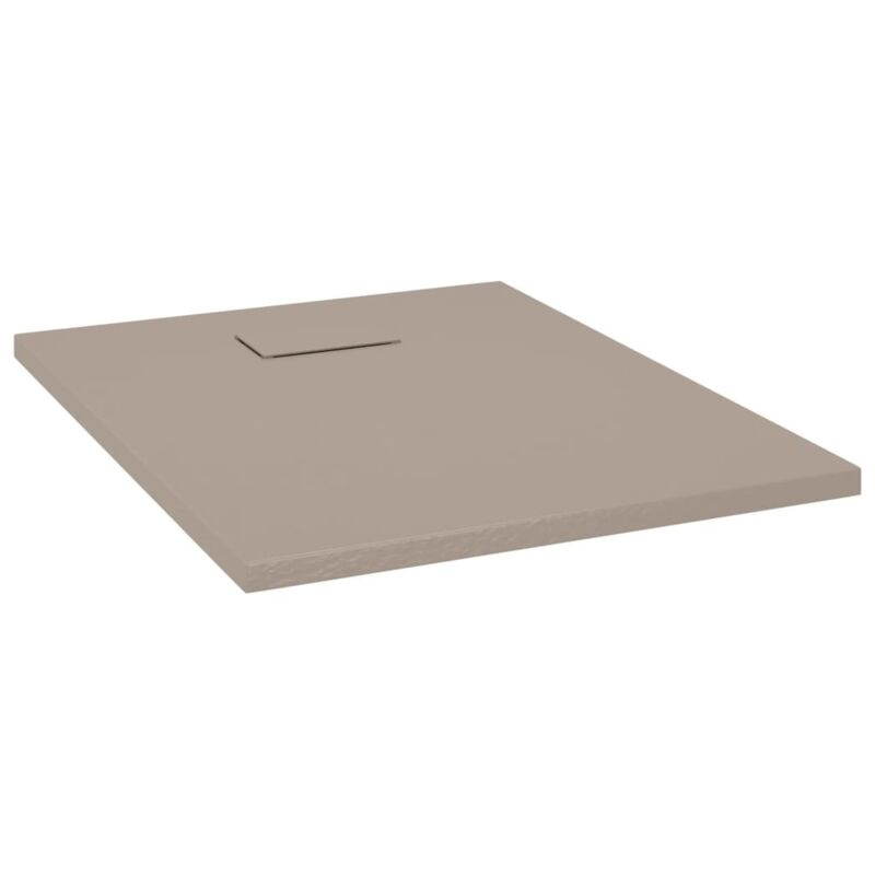 Vidaxl - Receveur de douche smc Marron 90x70 cm