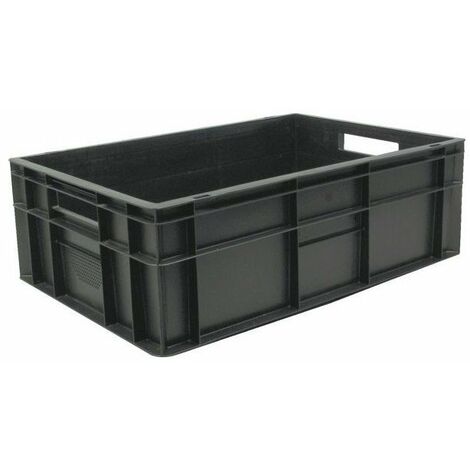 Bac De Manutention Ajouré Gris 60 X 40 Cm H 20 Cms - 40 Litres