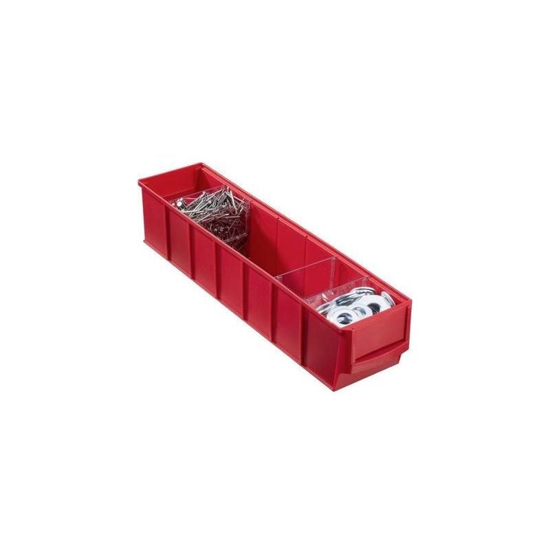 Allit - bac de rangement (l x l x h) 91 x 400 x 81 mm rouge 456541
