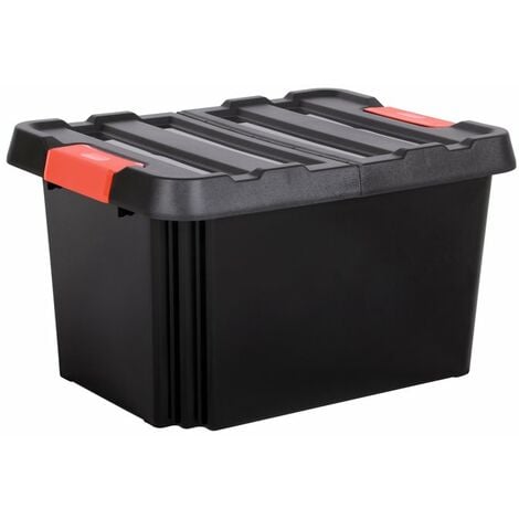 Bac de rangement avec couvercle Stock'R EDA - 85L