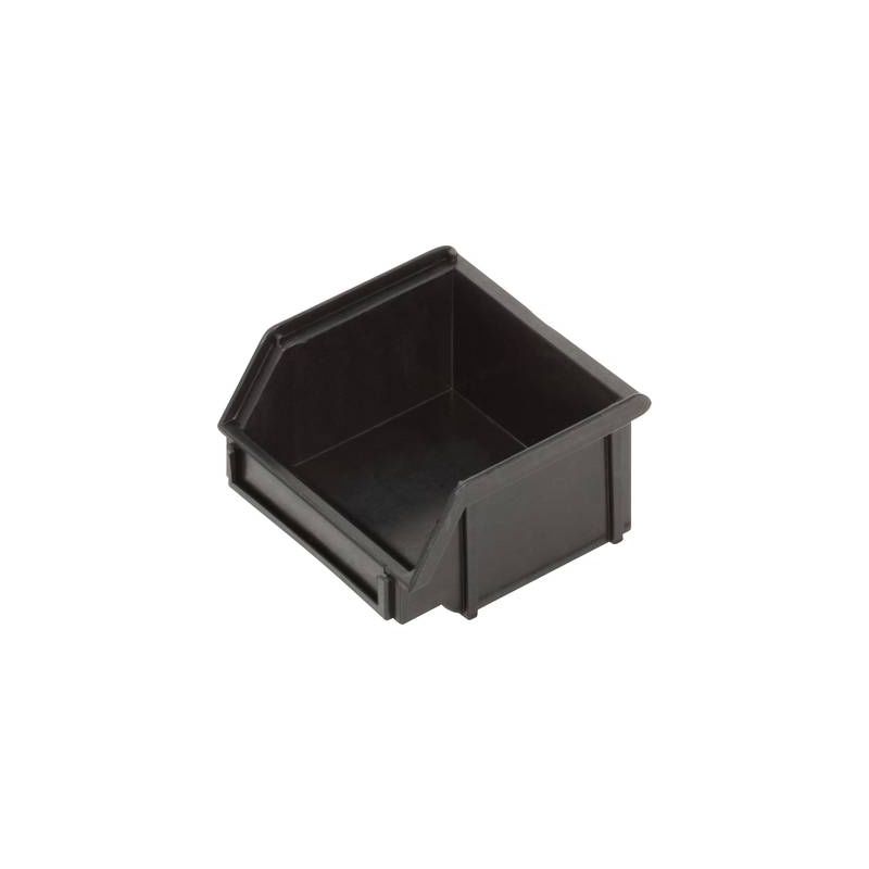 Bac De Rangement Esd Alutec 1394006197 (L X H X P) 100 X 50 X 95 Mm Noir 1 Pc(S)