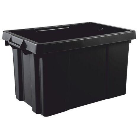 Bac de rangement professionnel 54 litres gris - EDA