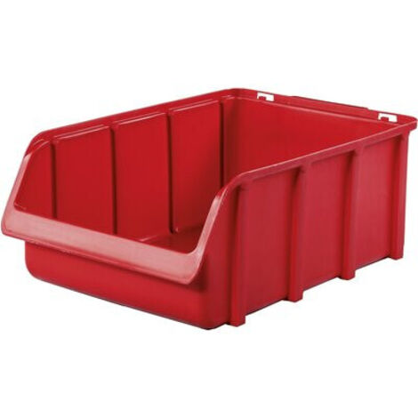 Bac de rangement - TOOD - Rouge - 49,5 x 31 x 18 cm