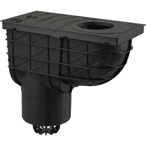 Bac de récupération d'eau de pluie pour tuyaux de descente  300/155/125 VERTICAL
