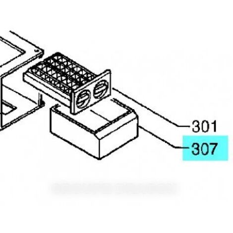 BAC DE RECUPERATION GLACONS TIROIR 0° pour REFRIGERATEUR...