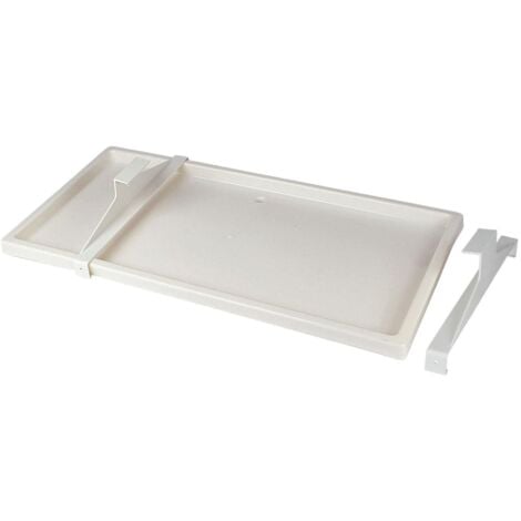 MC DISTRIBUTION Bac de récupération - Bac à condensats en plastique 790 X 390 mm - Sortie 16-18-20 mm