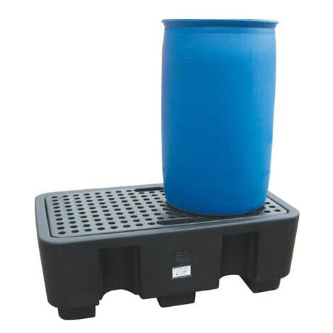 Palette de rÃ©tention polyÃ©thylÃ¨ne - 2 Ã  4 fÃ»ts