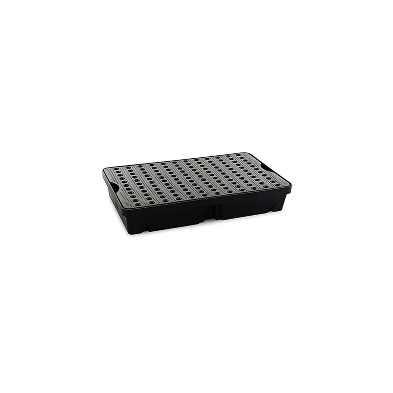 Bac de rétention 60 l - Avec caillebotis - ST1-60-BK-BK