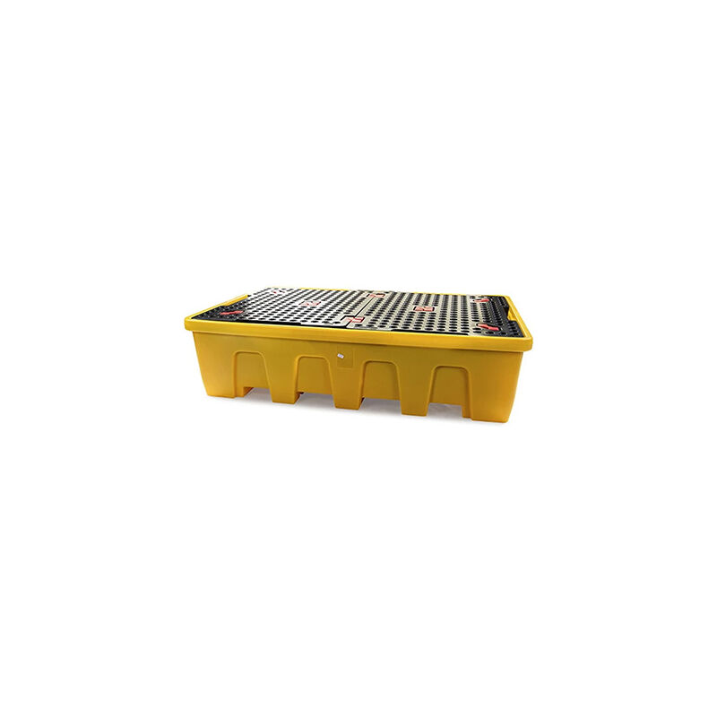 Matisère - Bac de rétention double emboîtable pour ibc - Jaune - SJ-520-001
