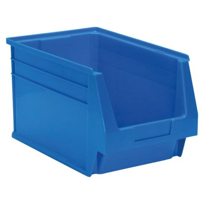 Perel - Tayg Bac à bec, empilable, plastique, 600 x 400 x 300 mm, bleu