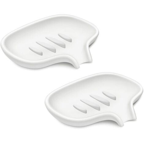 Bac de vidange de douche porte-savon en silicone