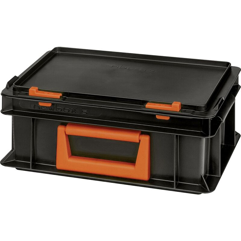 Tood - Alutec 139205110188 Bac en plastique Magnus pc 5 (l x h x p) 300 x 133 x 200 mm noir, orange 1 pc(s) R795751