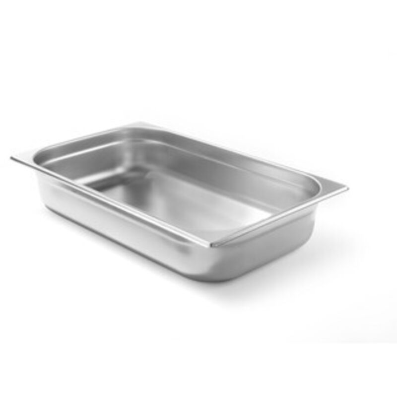Bac gn 1/1 hauteur 65 mm, inox Hendi 800126