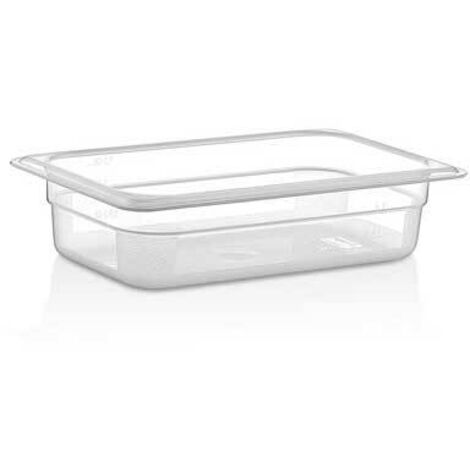 Bac Gastronorme en polypropylène GN 1/4 - 265x162x65mm - Matériel CHR Pro