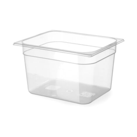 Bac Gastronorme Polypropylène GN 1/2 Gradué - H 100 mm - Transparent