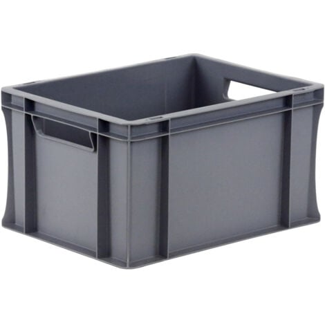 Bac gerbable - 400x300x220 mm 20L gris norme Europe - 5103845