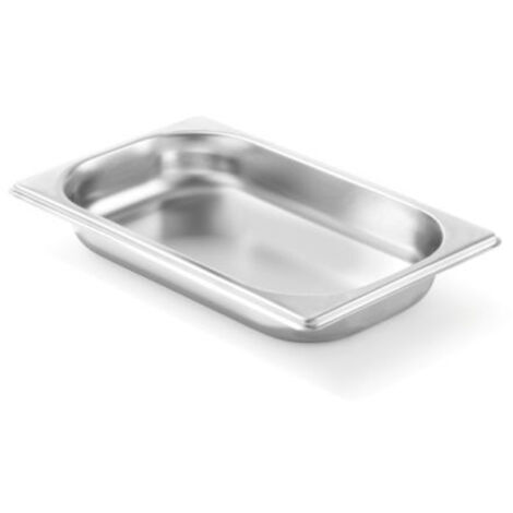 Bac GN 1/4, inox, Profi Line, hauteur 40 mm - Hendi 801642
