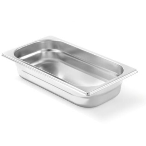 Bac GN 1/4, inox, Profi Line, hauteur 65 mm - Hendi 801635