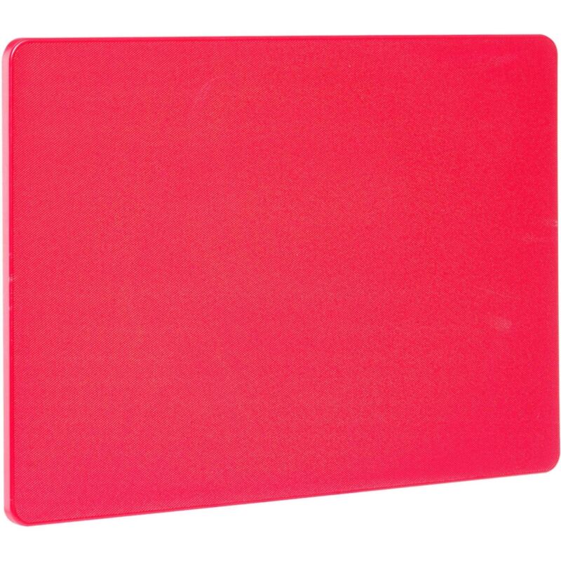 Planche de cuisine HACCP pour viande crue GN 1/1 530 x 325 mm - rouge
