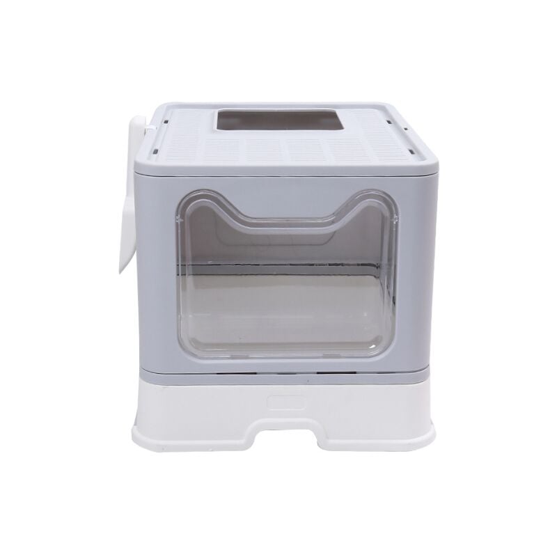 Bac Litière Chat xxl - Maison de Toilette Chat Fermée - 50.8 x 41 x 38.6cm