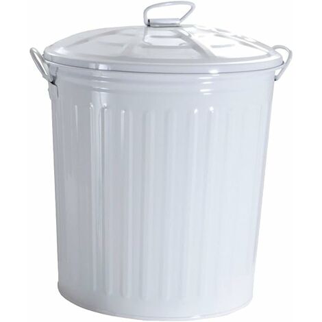 Bac LT.35 en plastique blanc – Capacité 35 litres – Pour stockage peinture – Conception robuste et visibilité optimale – King Home