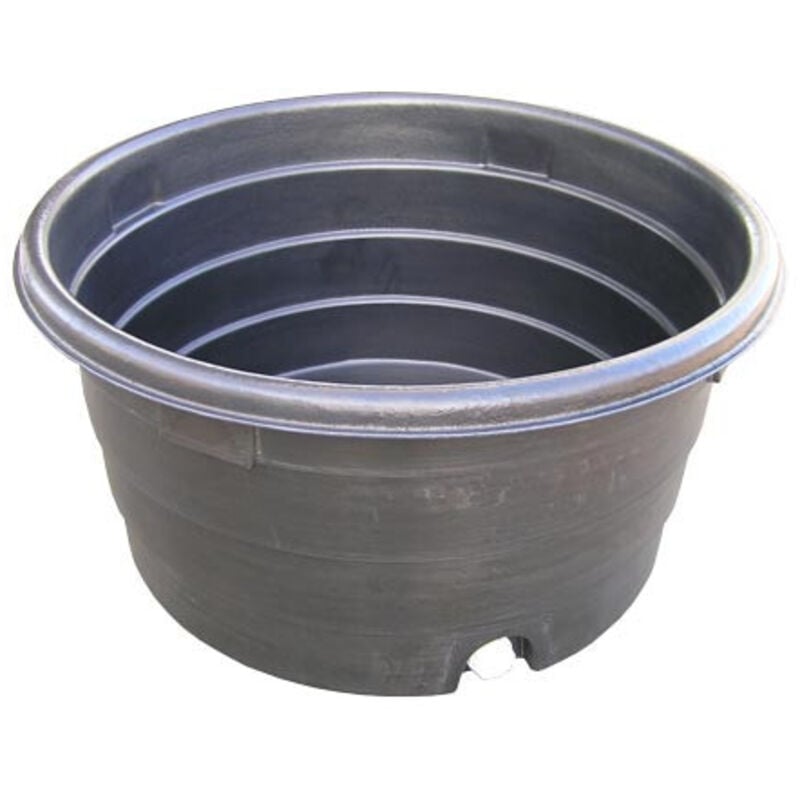 Bac pâturage 500 litres avec rebord extérieur noir