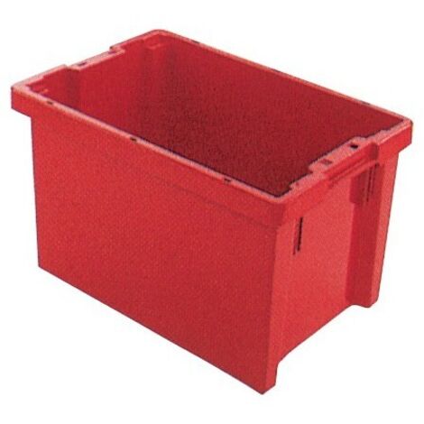 Bac plastique 65 l 600x400x350 mm vert